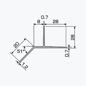 ⁦TEMPOLISTEL® A127 قطاع معدني سفلي للحاجز⁩ - الصورة ⁦2⁩